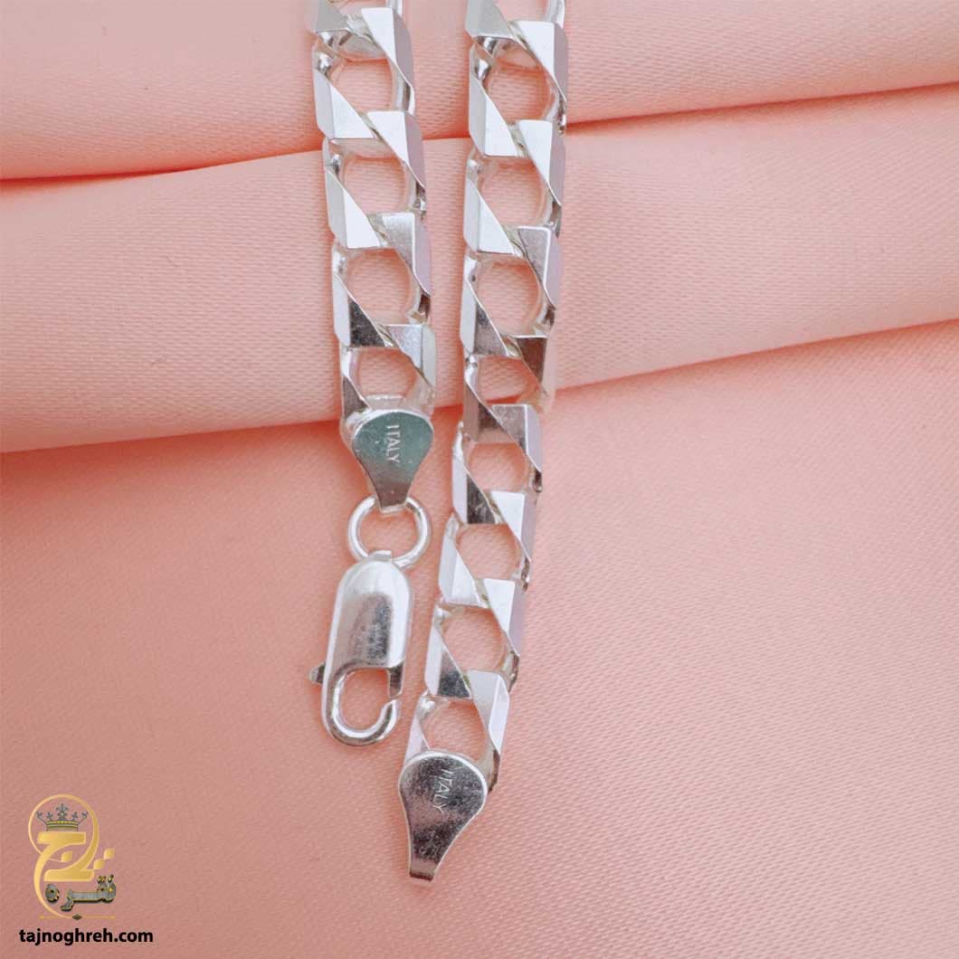 دستبند نقره کارتیه مردانه ژاپنی مدل BSM B78 — تصویر ۳