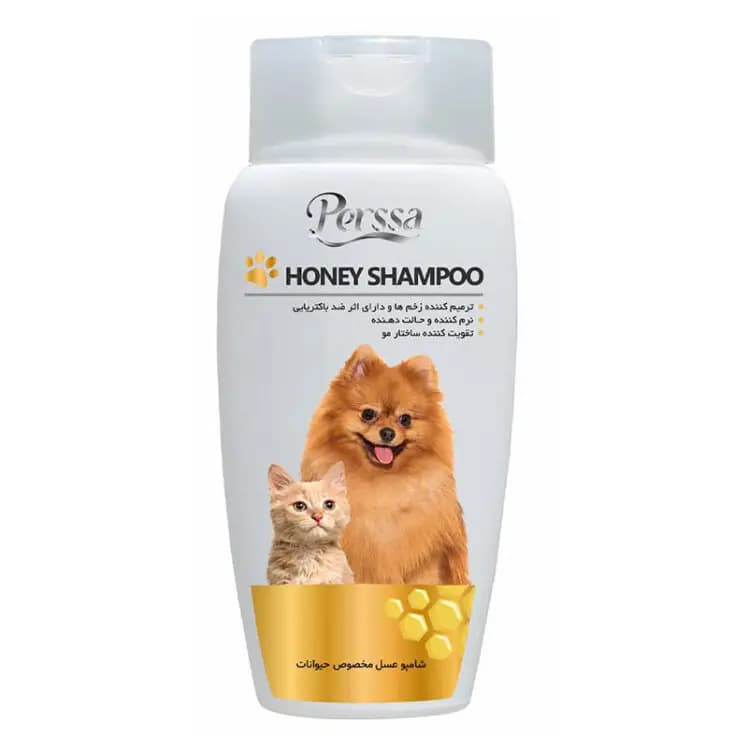 شامپو حیوانات عسل پرسا مدل Honey Shampoo حجم 500 میلی لیتر