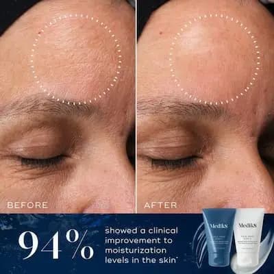 ماسک معجزه‌گر دو مرحله‌ای آبرسان مدیک‌ایت | Medik8 H.E.O. Mask — تصویر ۲