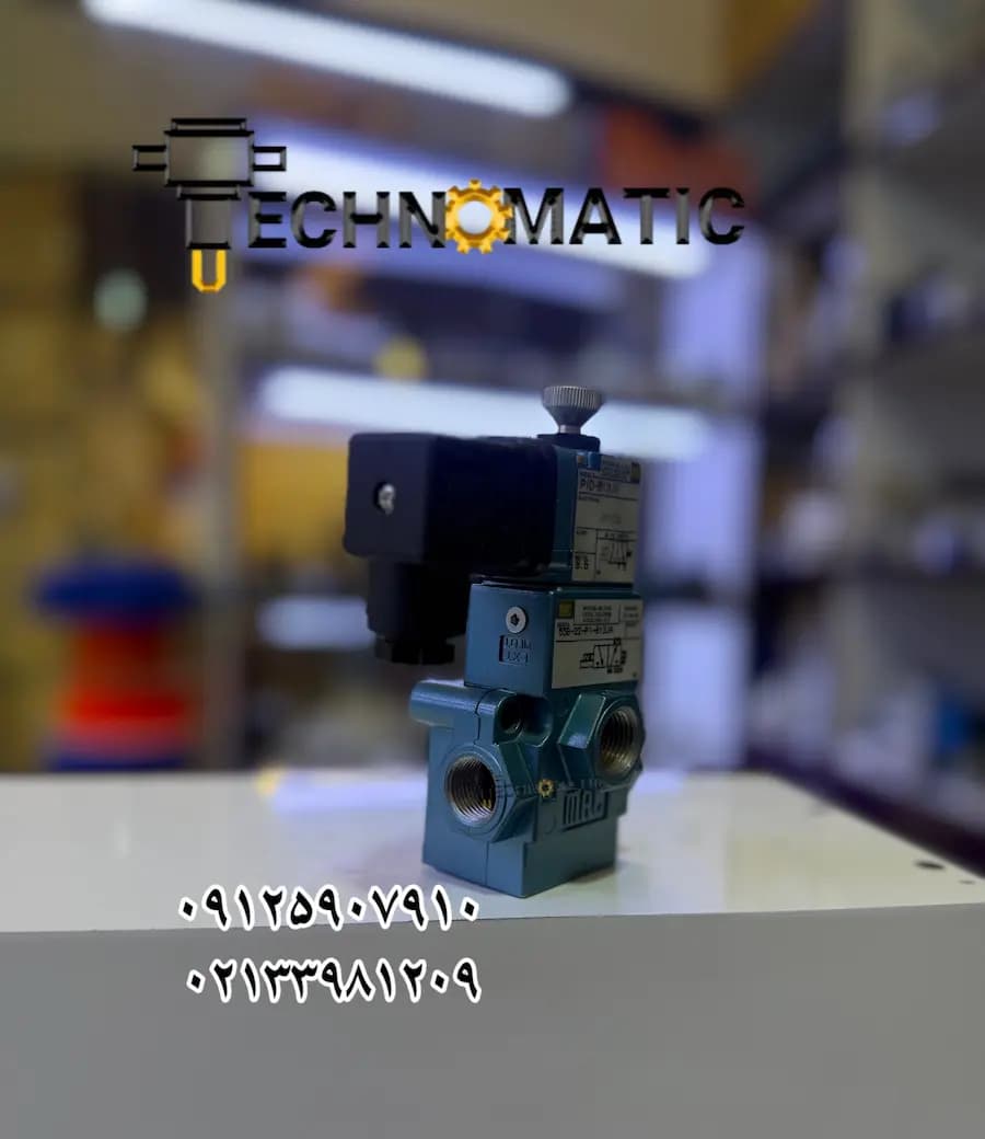 شیر برقی MAC مدل 55B-22-PI-611JA سایز 3/8 اینچ — تصویر ۲