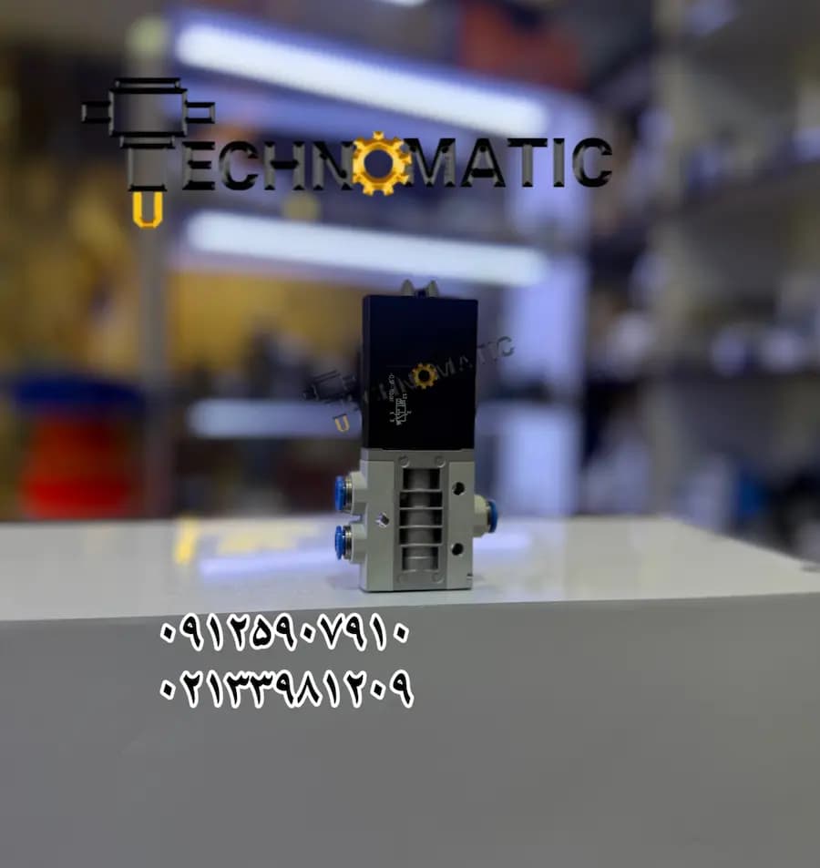 شیر برقی فستو مدل MHE3-MS1H-3/2G-QS6 شیلنگ خور6