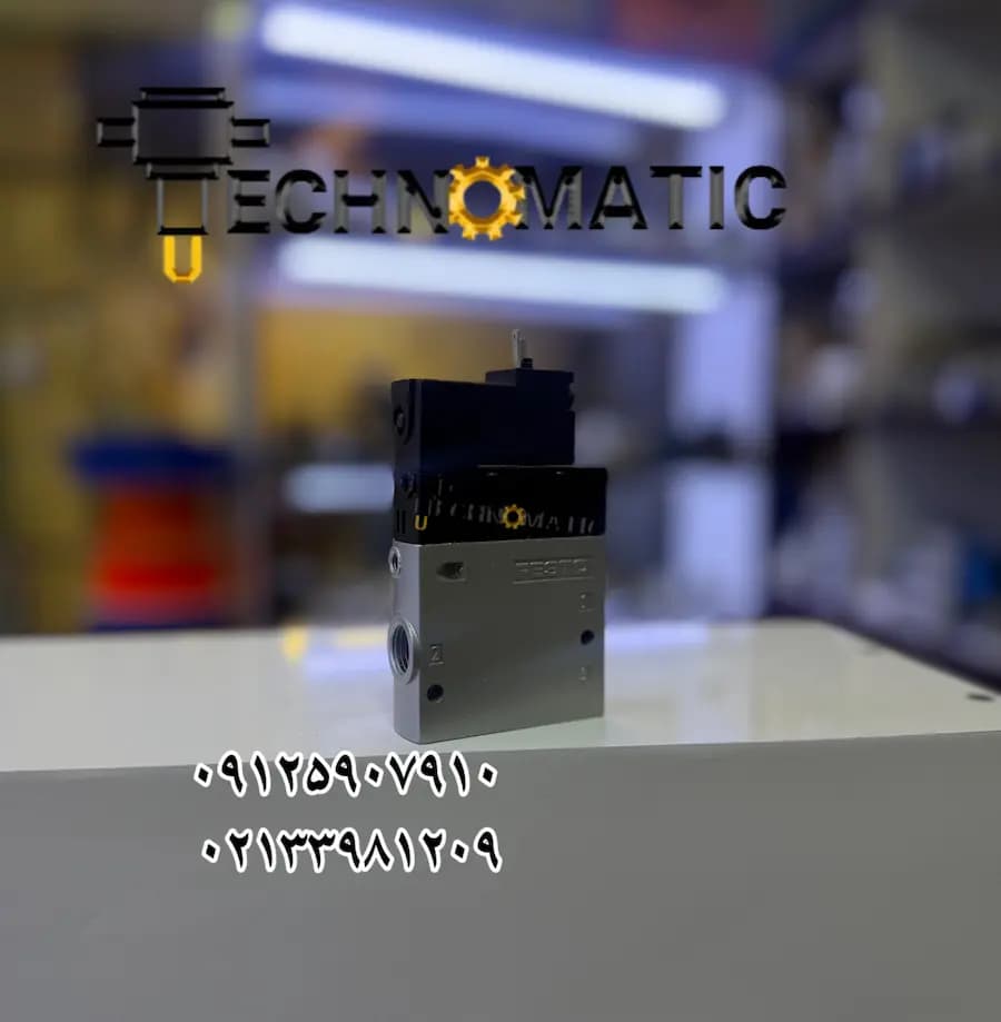 شیر برقی فستو مدل CPE18-M1H-3GLS-1/4 سایز 1/4 — تصویر ۳