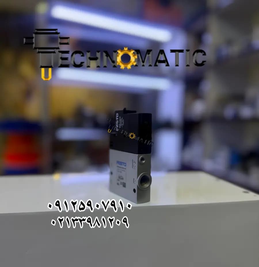 شیر برقی فستو مدل CPE18-M1H-3GLS-1/4 سایز 1/4 — تصویر ۲