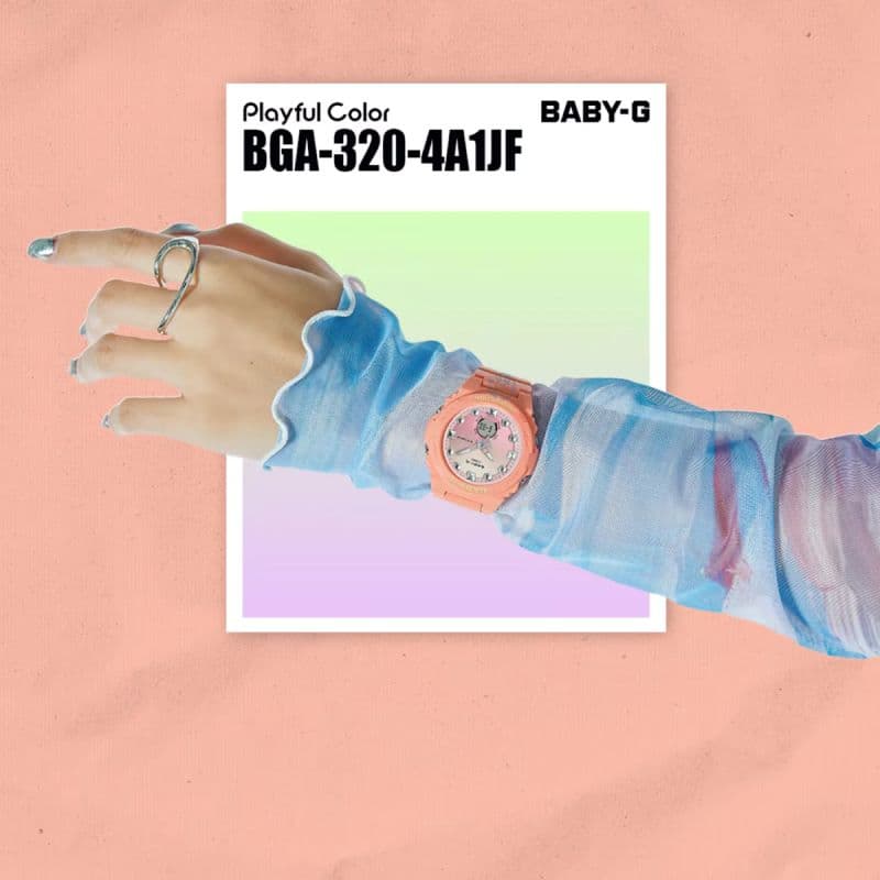 ساعت مچی زنانه کاسیو BABY-G مدل BGA-320-4A1DR — تصویر ۴