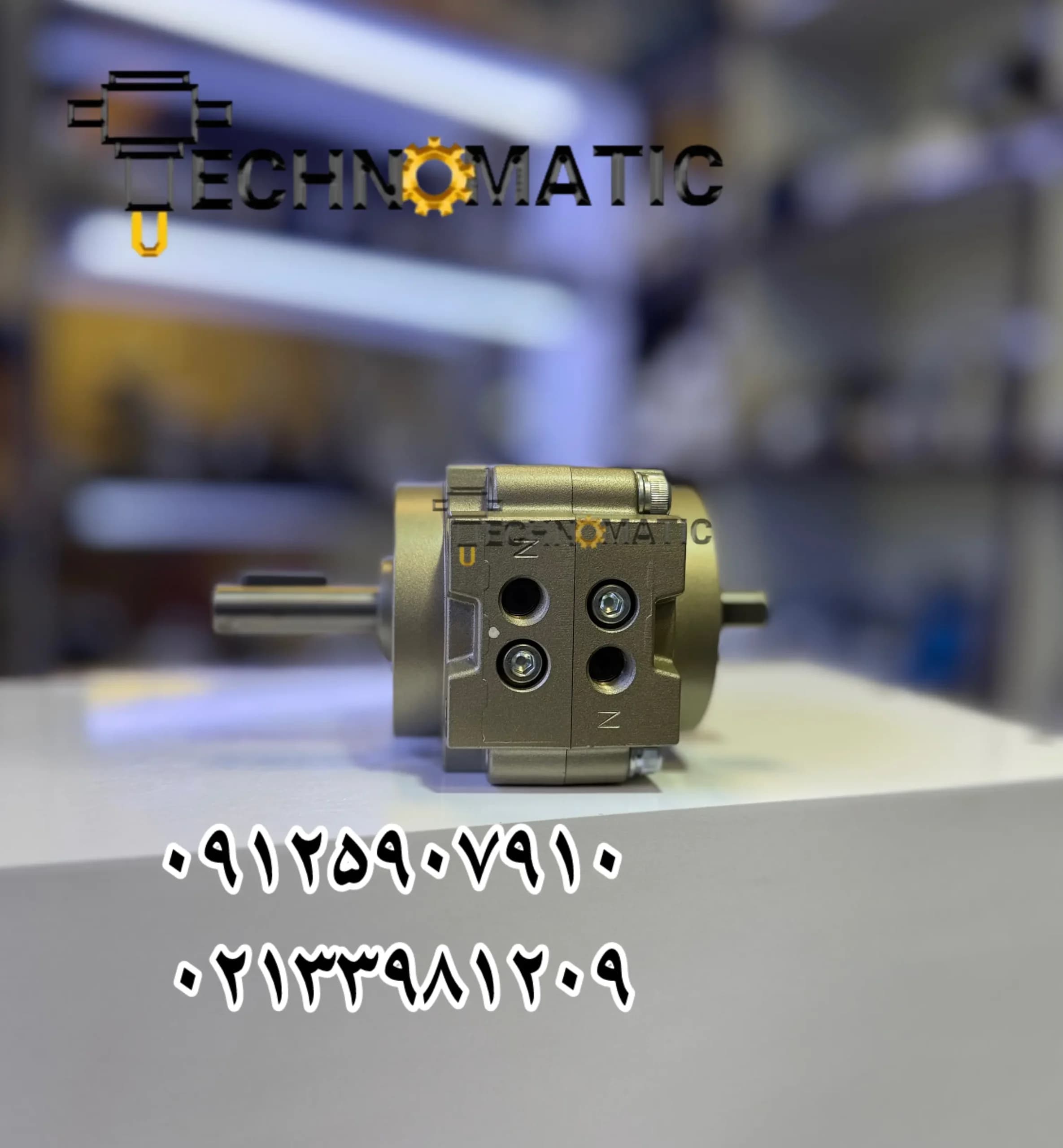 جک چرخشی SMC CRB1BW50-180S | جک چرخشی 180درجه SMC قطر ۵۰ — تصویر ۳