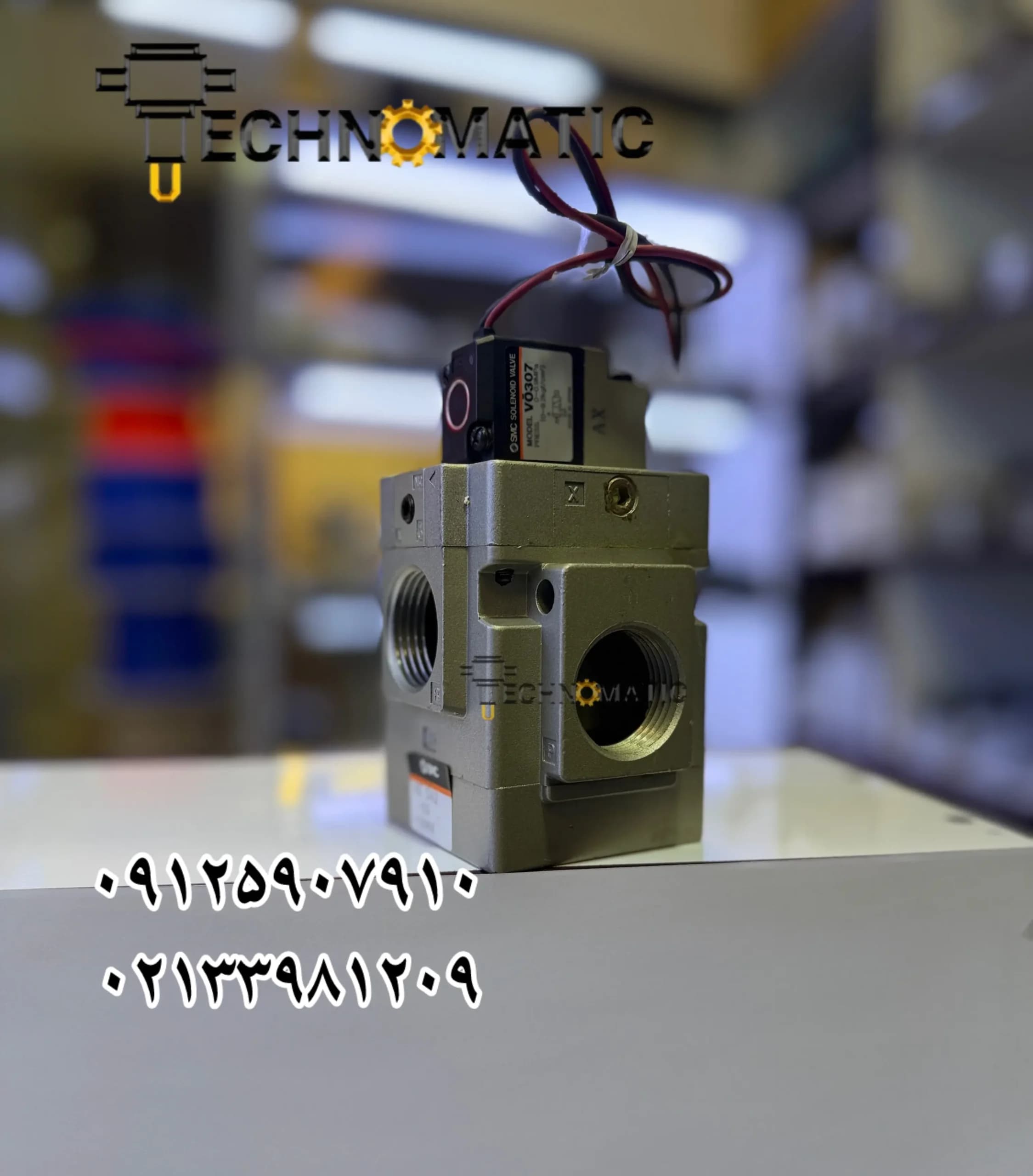 شیر برقی SMC VG342-5DZ-04A — تصویر ۳