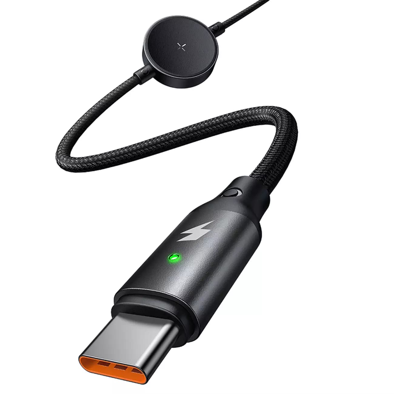 کابل Type-C به Type-C و شارژر گلکسی واچ مک دودو Mcdodo CA-417 Cable Wireless Charger توان 60 وات — تصویر ۸