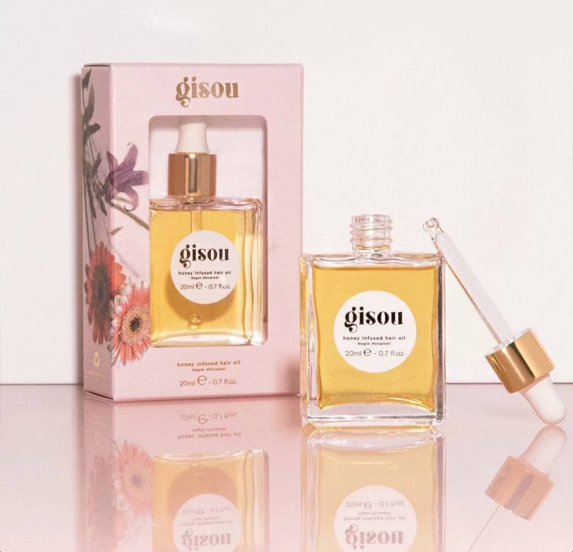 روغن موی گیسو 50ml gisou HONEY INFUSED HAIR OIL