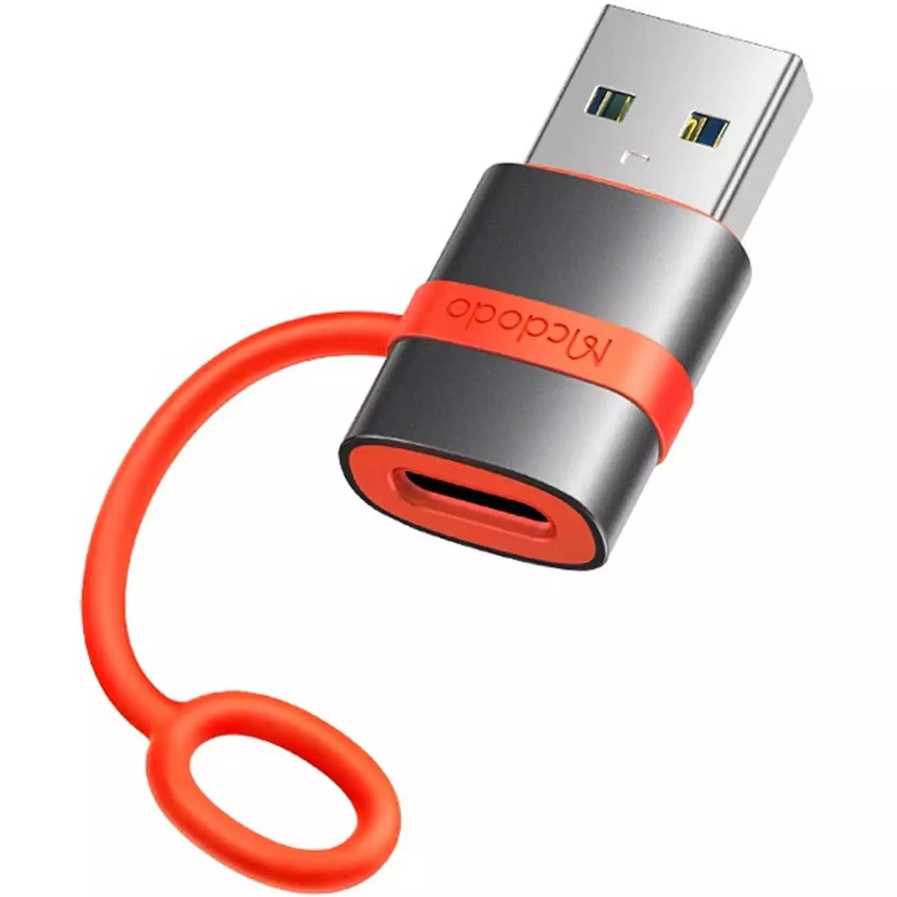 تبدیل OTG یو اس بی به تایپ سی مک دودو Mcdodo OT-3800 Silicone Hook — تصویر ۲