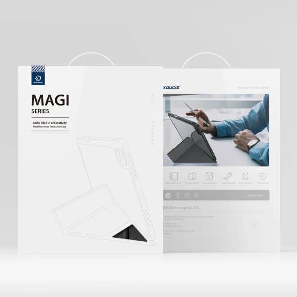 کاور دوکس دوکیس مدل Magi آیپد پرو 13 اینچ 2024 کد B21299 — تصویر ۲