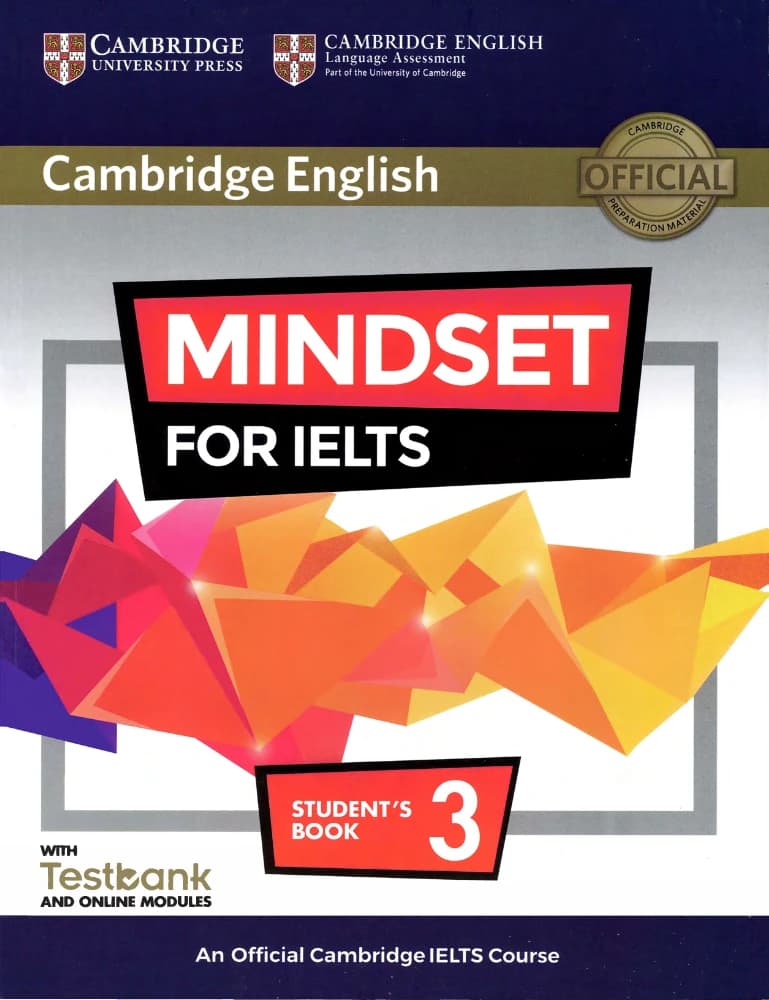 کتاب Mindset for IELTS Level 3 Student’s Book (ذهنیت برای آیلتس: کتاب زبان‌آموز سطح 3) نسخه انگلیسی PDF |