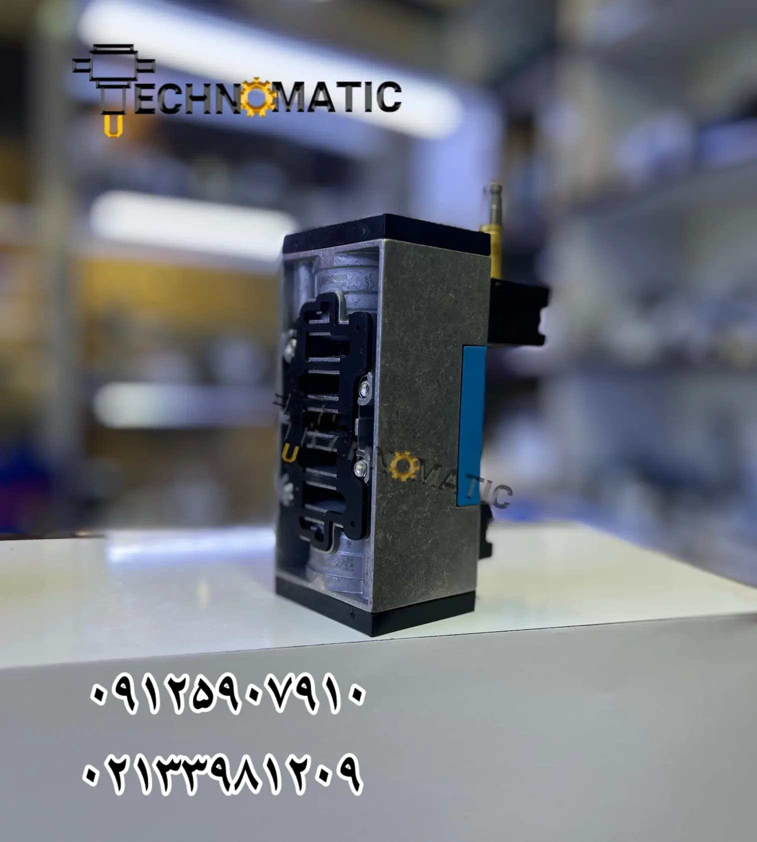 شیر برقی تک بوبین ایزو MFH-5/2-D-2-C فستو — تصویر ۳