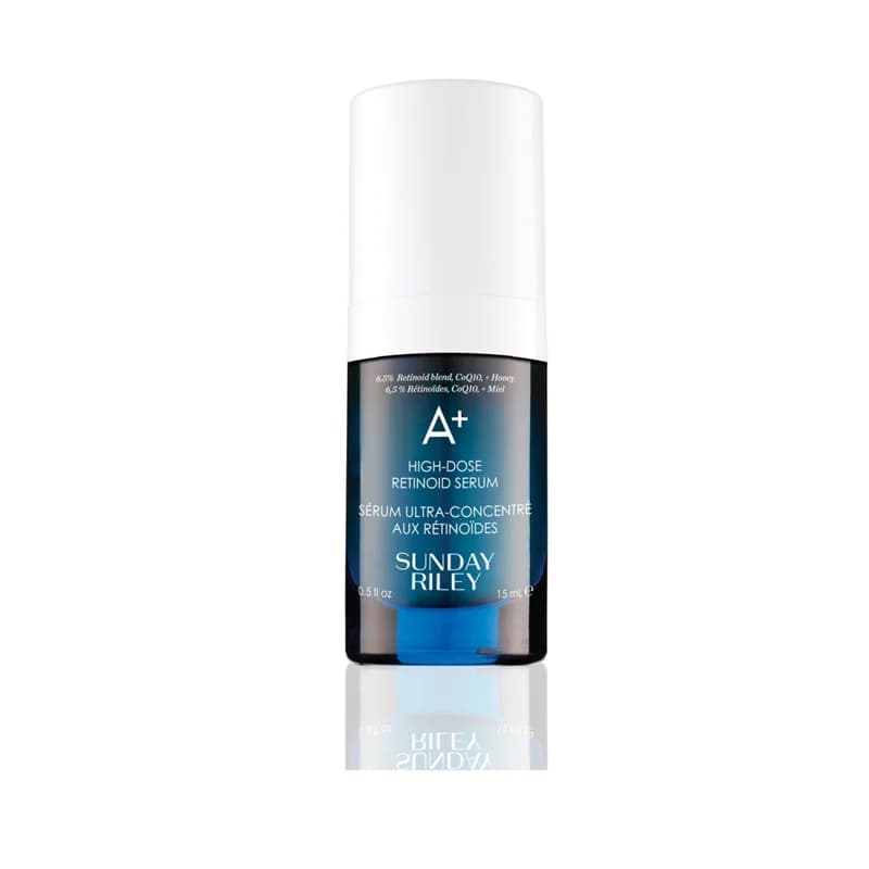 سرم رتینول ساندی ریلی اصل اروپایی حجم ۱۵میل SUNDAY RILEY A+ HIGH_DOSE RETINOL SERUM — تصویر ۸