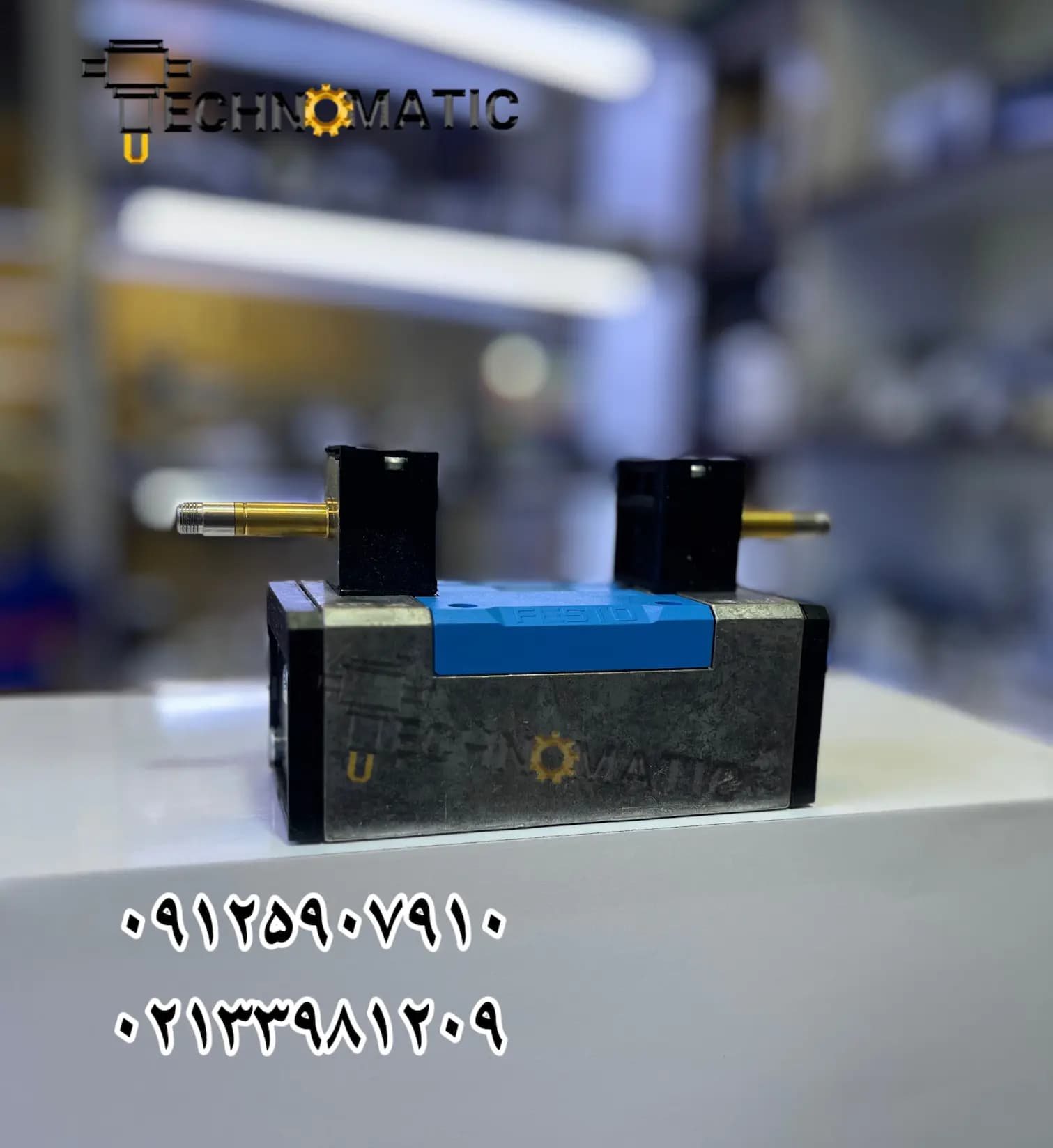 شیر برقی ایزو دو بوبین JMFH-5/2-D-C فستو — تصویر ۲