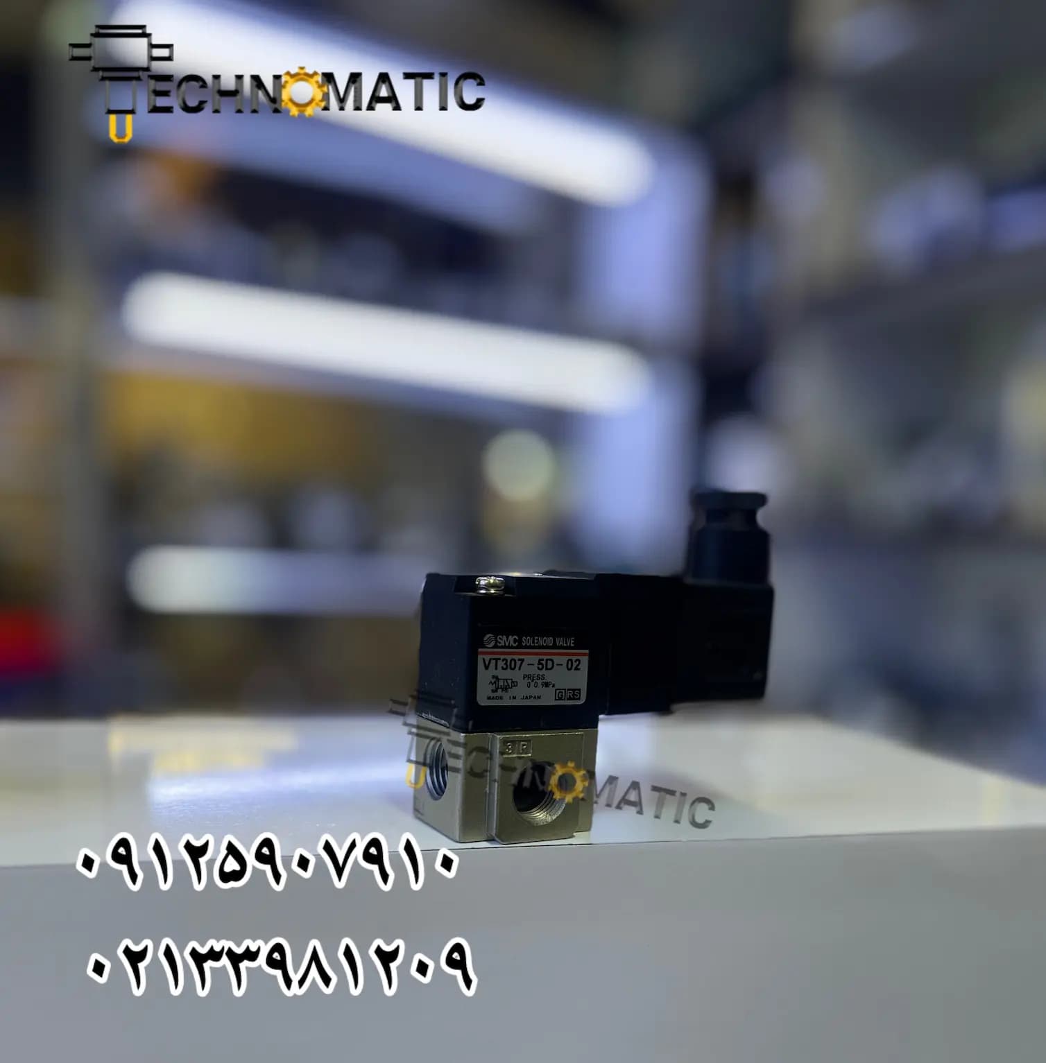 شیر برقی SMC VT307-5D-01
