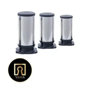 پایه کابینت آلومینیومی براق 8 سانت — تصویر ۶