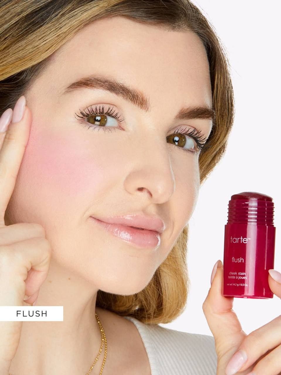 رژگونه استیکی تارت رنگ flush — تصویر ۲
