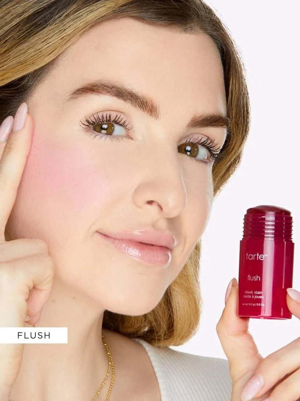 رژگونه استیکی تارت رنگ flush — تصویر ۳