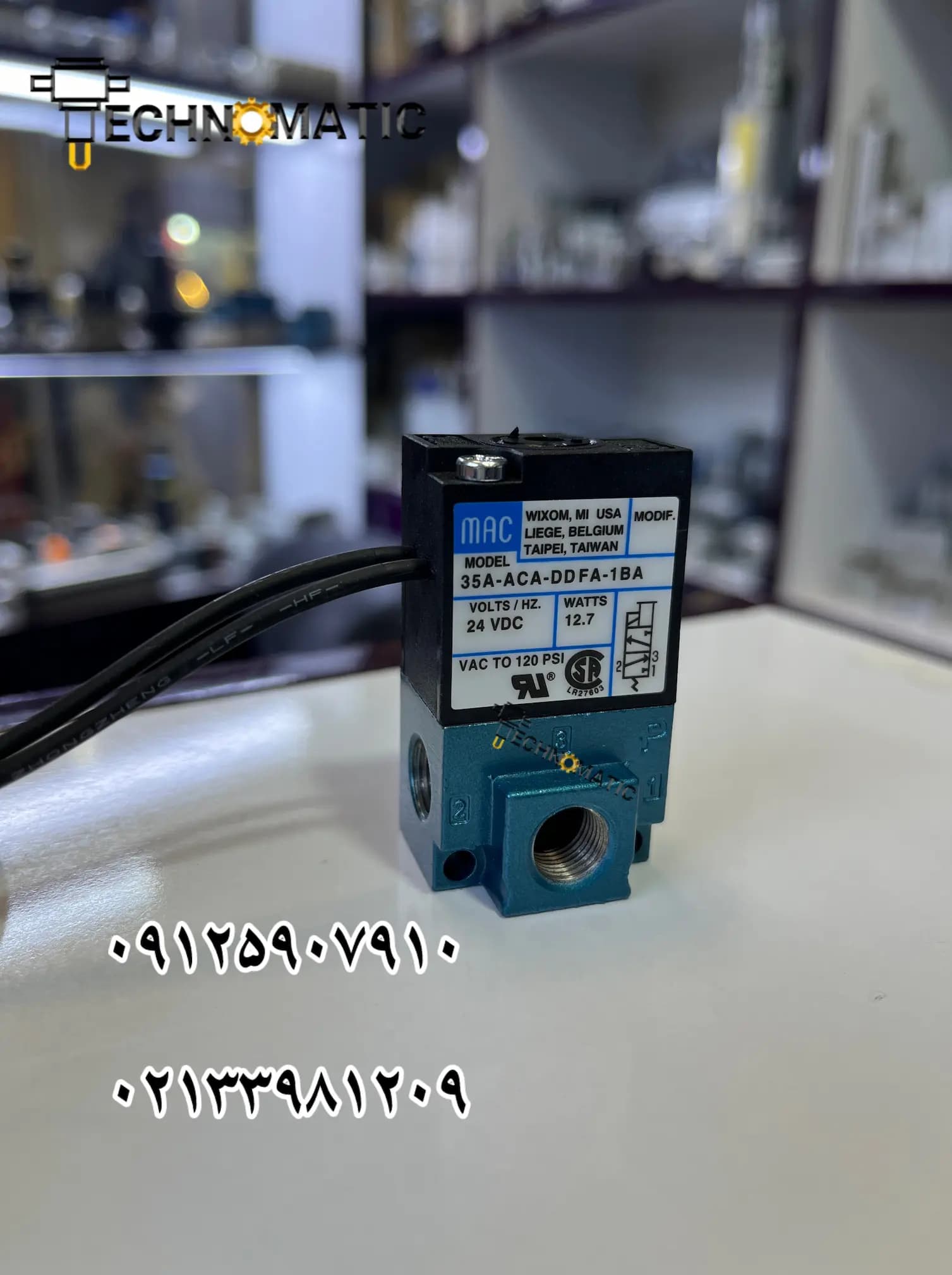 شیر برقی ۲-۳ مک مدل 35A-ACA-DDFA-1BA