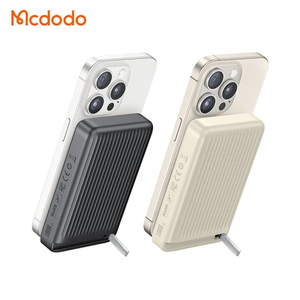 پاوربانک وایرلس 10000 مگنتی مک دودو Mcdodo MC-781 Qi2 توان 30 وات