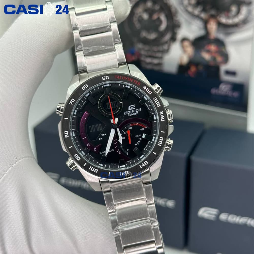 ساعت مچی مردانه EDIFICE کاسیو مدل CASIO-ECB-900DB-1A — تصویر ۶