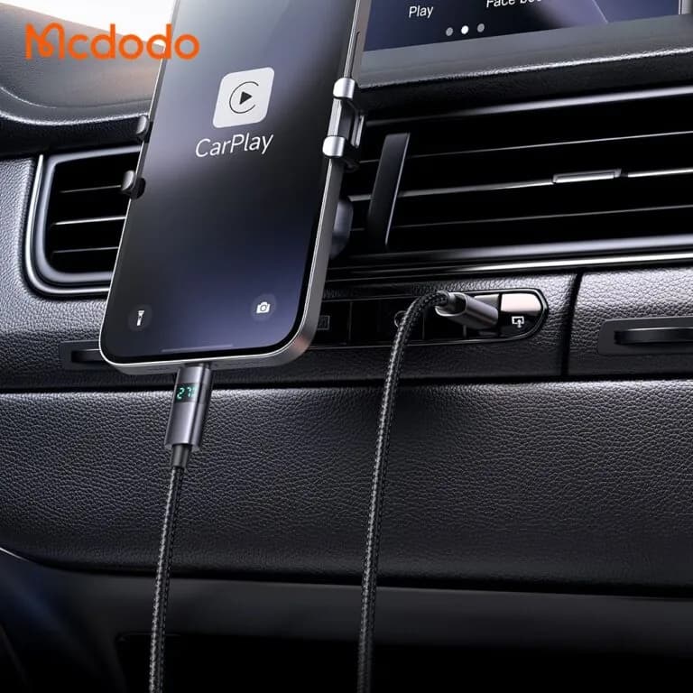 کابل لایتنینگ به Type-C مک دودو Mcdodo CA-6570 دارای قطع کن خودکار طول 1.2 متر توان 30 وات — تصویر ۴
