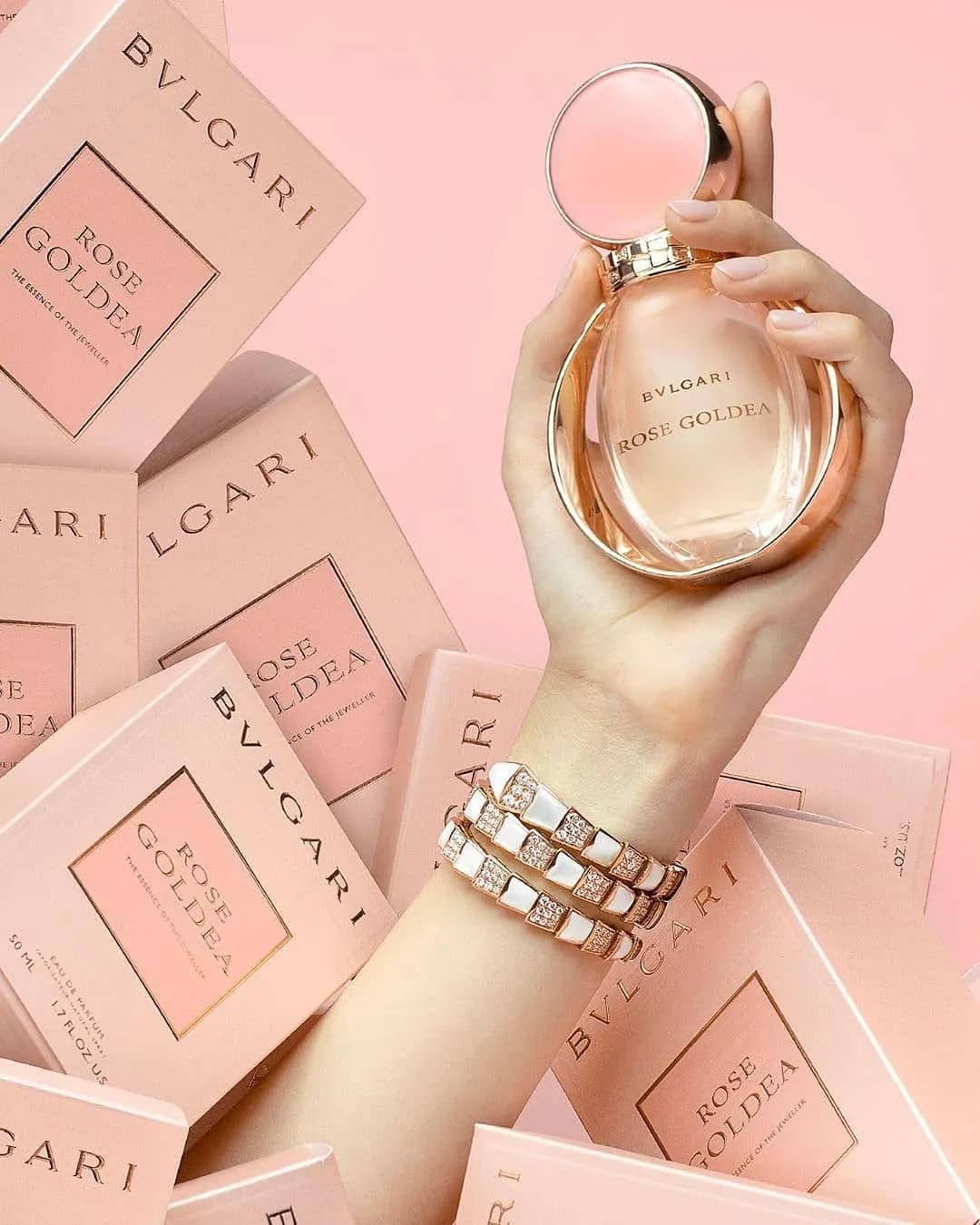 عطر ادکلن بولگاری رز گلدیا زنانه اصل — تصویر ۳