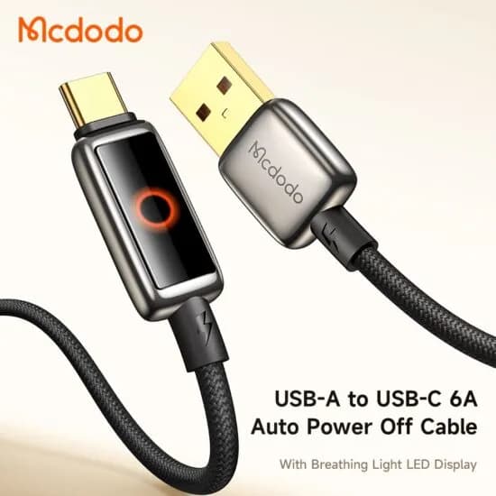 کابل Type-C مک دودو Mcdodo CA-6650 طول 1.2 متر توان 100 وات — تصویر ۶