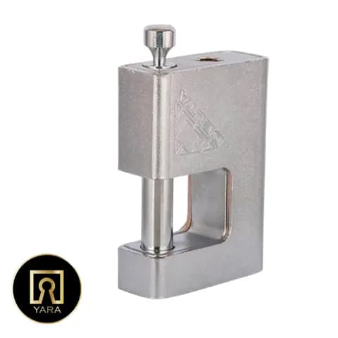 قفل کتابی دلتا 98 میلیمتری روکش فولاد کد A200098 — تصویر ۲