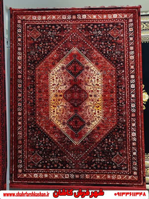 فرش بختیاری مدرن 1200 شانه طلاکوب