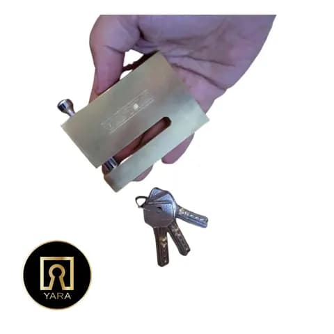 قفل کتابی برنجی دیسک موتور کد 1057 دلتا-DELTA — تصویر ۵