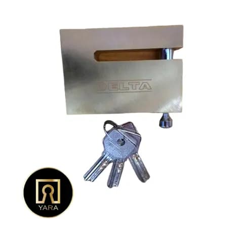 قفل کتابی برنجی دیسک موتور کد 1057 دلتا-DELTA — تصویر ۲