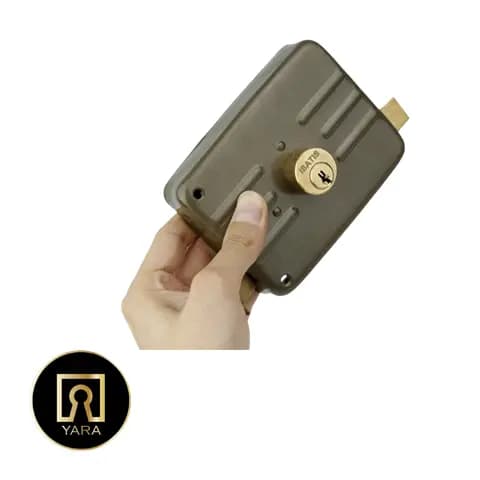 قفل حیاطی ایساتیس کلید معمولی — تصویر ۲