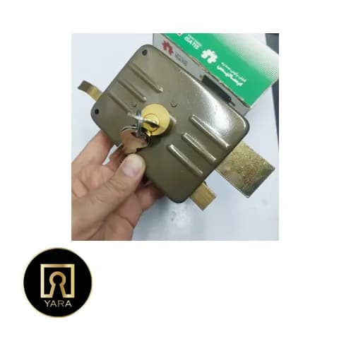 قفل حیاطی ایساتیس کلید معمولی — تصویر ۴