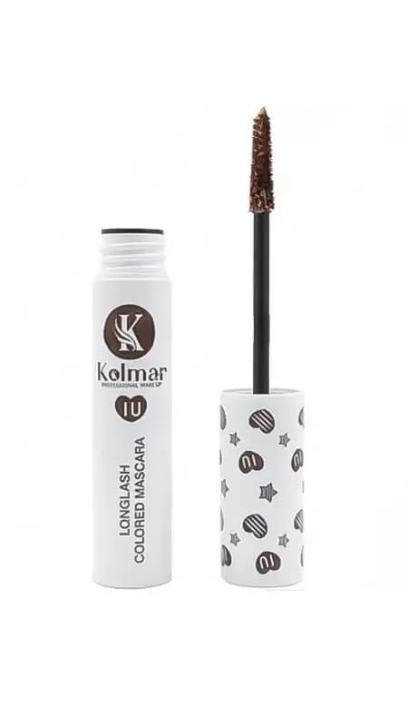 ریمل رنگی قهوه‌ای کولمار بلند کننده حرفه‌ای مژه – Kolmar Longlash Colored Mascara Brown — تصویر ۴