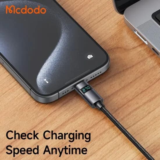 کابل Type-C به Type-C مک دودو Mcdodo CA-5610 طول 1.2 متر توان 100 وات — تصویر ۳