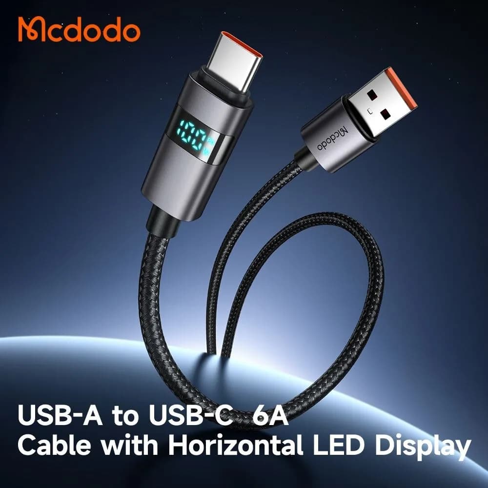 کابل Type-C مک دودو Mcdodo CA-6520 طول 1.2 متر توان 66 وات — تصویر ۷