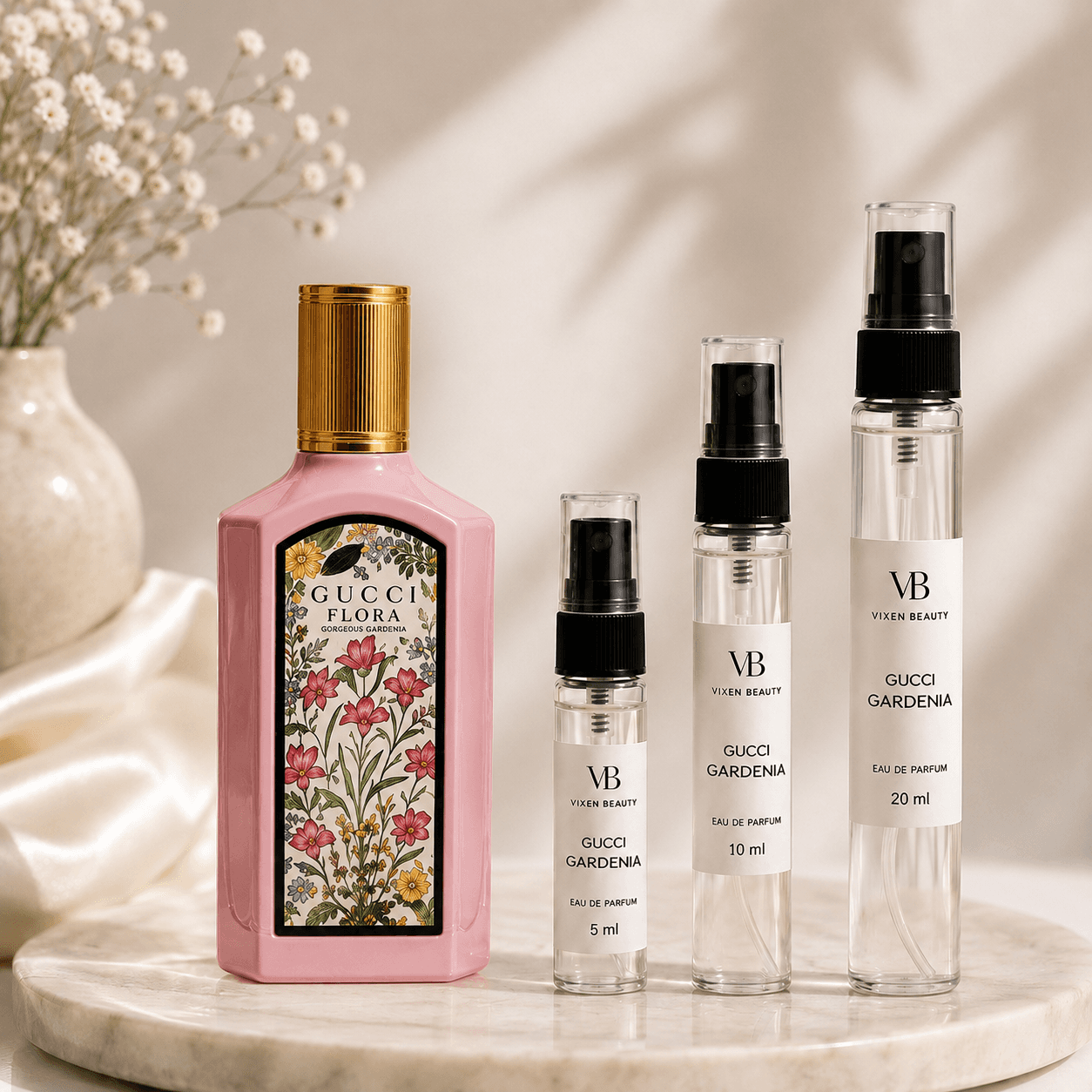عطر گرمی گوچی گاردنیا | رایحه‌ای گلی، شیرین و زنانه با ماندگاری بالا