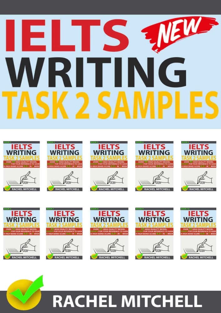 کتاب IELTS Writing Task 2 Samples (نمونه‌های رایتینگ آیلتس تسک 2) نسخه انگلیسی PDF | ریچل میچل