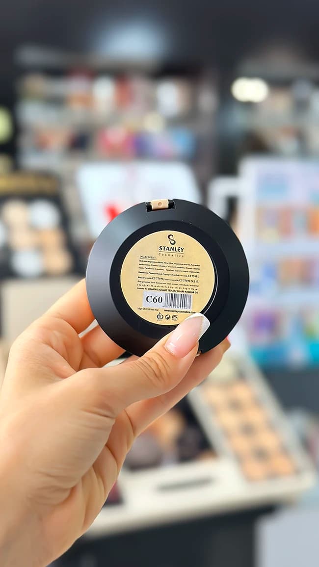 پنکک استنلی اصل مدل PERFECT COVERAGE – شماره C60 | پوشش مات و مخملی — تصویر ۳
