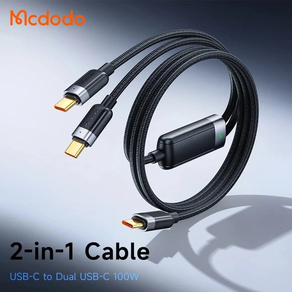 کابل دو سر Type-C مک دودو Mcdodo CA-678 توان 100 وات طول 1.5 متر — تصویر ۶