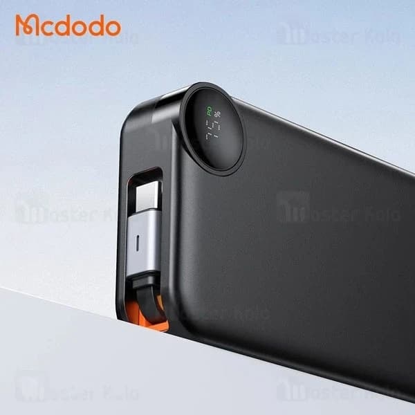 پاوربانک 10000 مک دودو Mcdodo Freego MC-3870 توان 30 وات همراه با کابل متصل — تصویر ۱۰