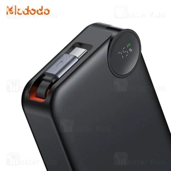 پاوربانک 10000 مک دودو Mcdodo Freego MC-3870 توان 30 وات همراه با کابل متصل — تصویر ۱۲