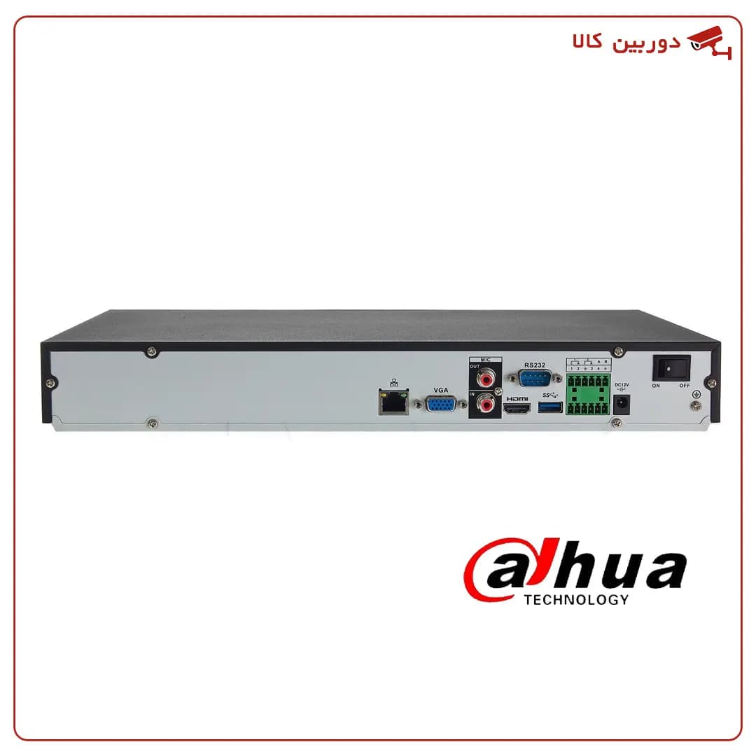 دستگاه nvr داهوا 16 کانال مدل DHI-NVR5216-EI — تصویر ۲