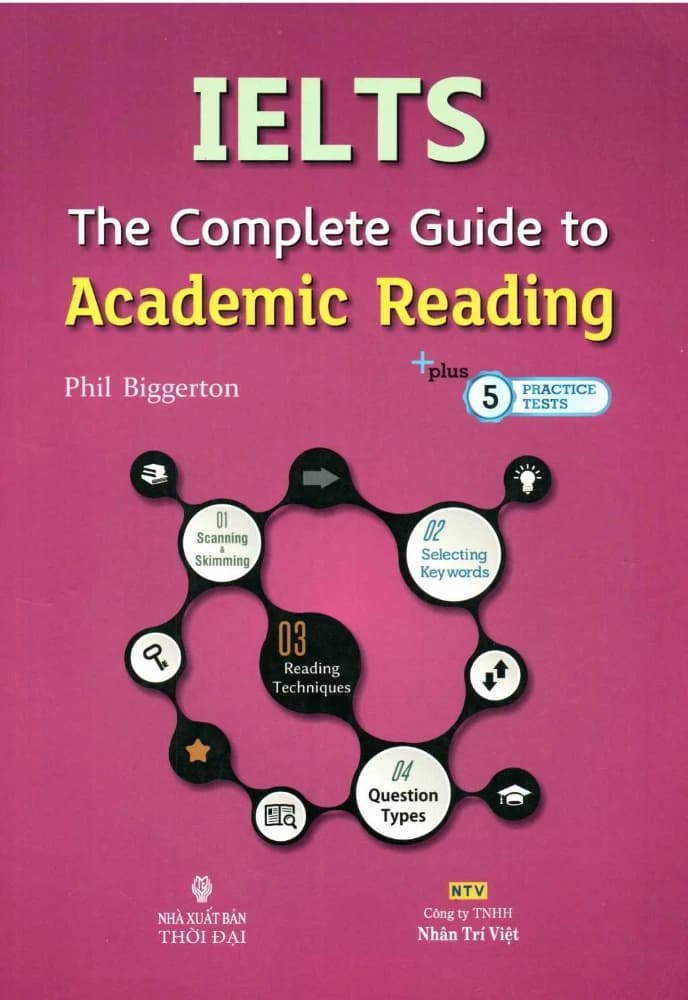 کتاب IELTS: The Complete Guide to Academic Reading (آیلتس: راهنمای کامل ریدینگ آکادمیک) نسخه انگلیسی PDF | فیل بیگرتون