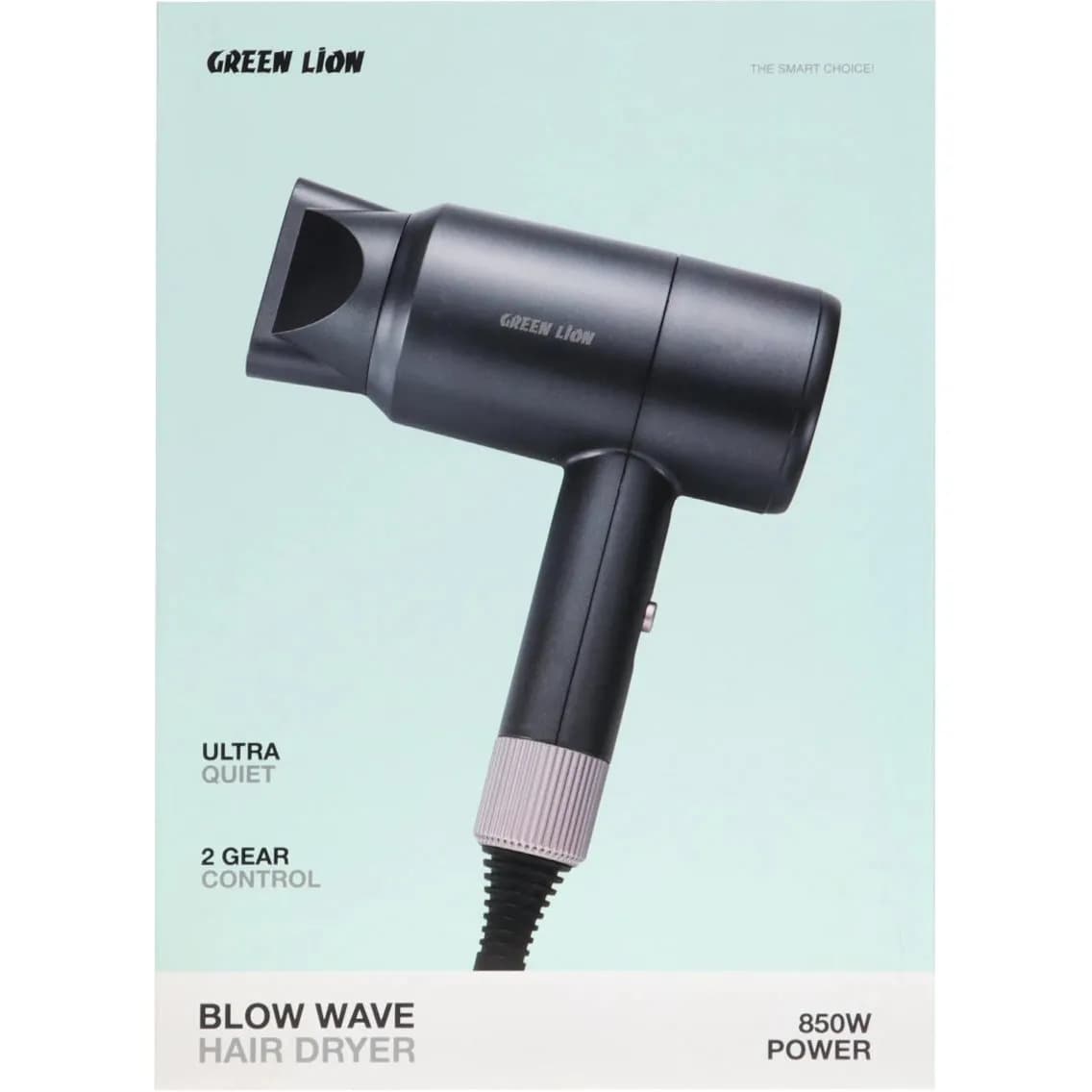 سشوار گرین لاین Green Lion Blow Wave Hair Dryer GNBLAIRDRYGY توان 850 وات — تصویر ۵