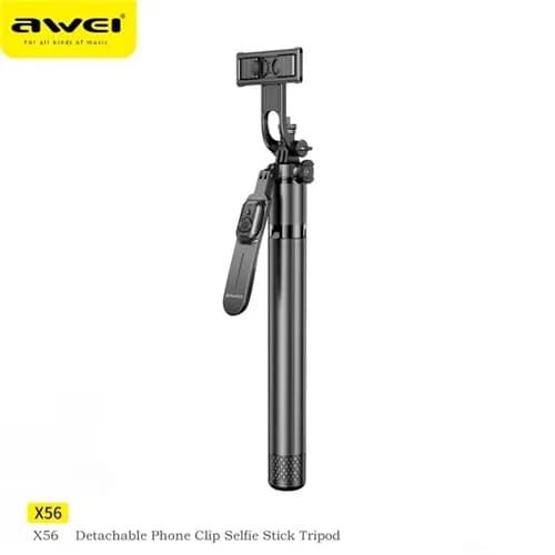 مونوپاد و سه پایه شاتر دار اوی Awei X56 Selfie Stick