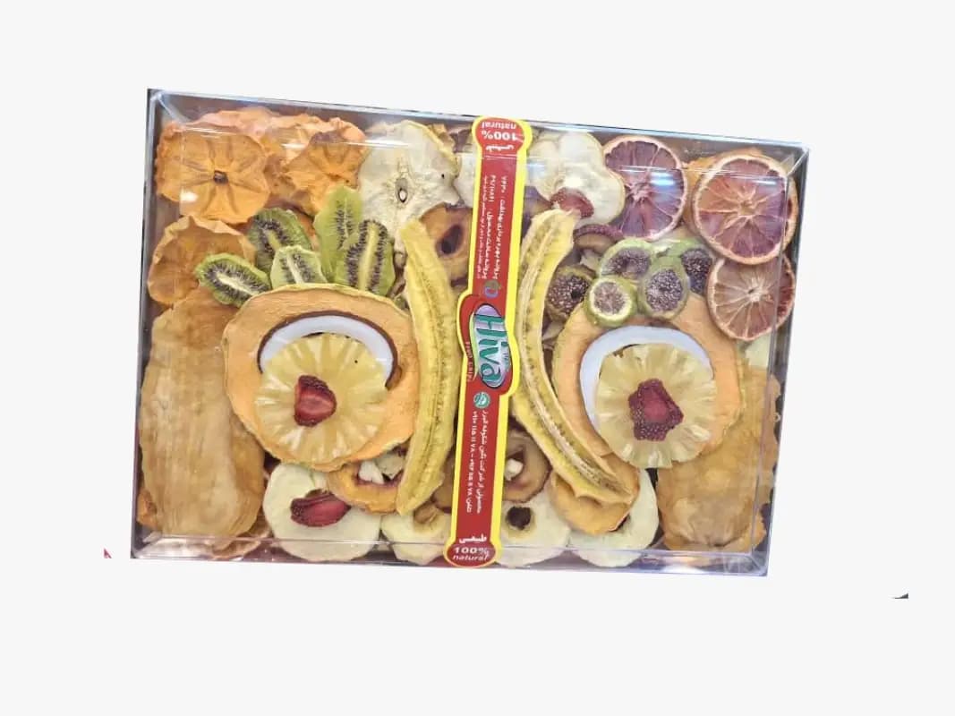 میوه خشک کریستال هیوا ۸۰۰ گرمی