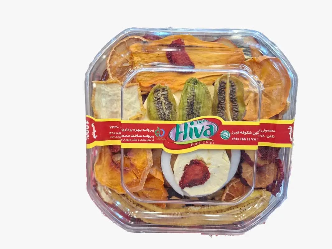 میوه خشک کریستال هیوا ۵۰۰ گرمی