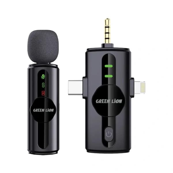 میکروفون بی سیم گرین لاین Green Lion GM-79X GNGM79XMICBK